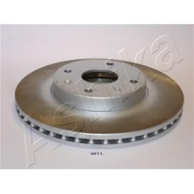 Achetez des Disque de frein ASHIKA 60-0W-W11 à prix pour 46,57&nbsp;&euro;