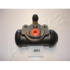 ASHIKA 67-02-251 Cylindre de roue TOYOTA LAND CRUISER Hardtop (_J7_) 2.4 90 CV Diesel