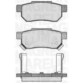 MAGNETI MARELLI 363916060457 Bromsbelägg ROVER 200 (RF) 1.1 60 hk Bensinmotor