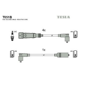 Køb Tændkabelsæt af TESLA T051B til den lave pris 289,92&nbsp;kr.