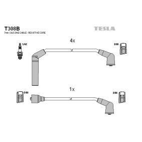 Køb Tændkabelsæt af TESLA T308B til den lave pris 221,69&nbsp;kr.