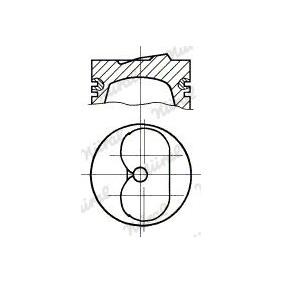 NÜRAL 87-783808-30 Pistone ALFA ROMEO