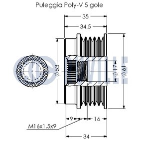 Compre Kit de rolamento de roda da RUVILLE 8007 a um preço baixo por 176,79&nbsp;&euro;