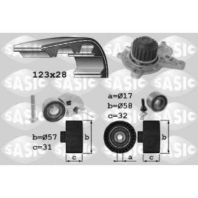 Wasserpumpe + Zahnriemensatz von SASIC 3906039