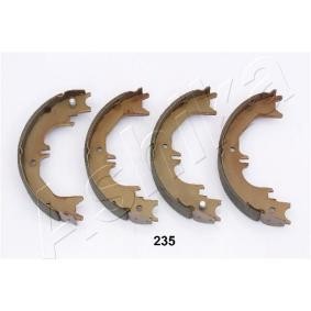 Kjøp Bremseskosett, håndbrems av ASHIKA 55-02-235 til den lave prisen 713,52&nbsp;kr