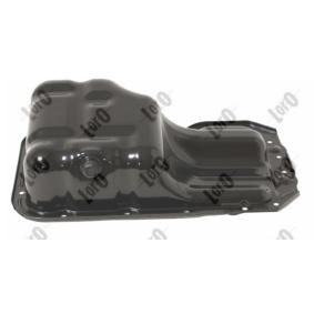 ABAKUS 100-00-104 Bunnpanne MAZDA 3 (BK) 1.6 105 hk Bensinmotor