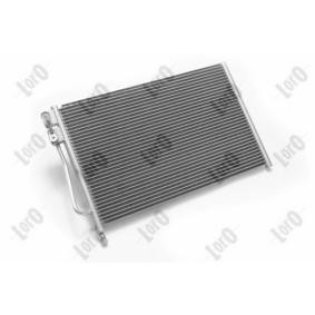 ABAKUS 017-016-0013 Radiatore aria condizionata FORD FUSION