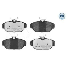 Bremsbeläge 025 201 6418/PD für VOLVO