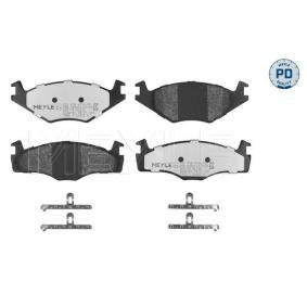 Köp Bromsbelägg av MEYLE 025 208 8719/PD till det låga priset 269,49&nbsp;kr