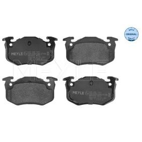 Köp Bromsbelägg av MEYLE 025 209 7311 till det låga priset 254,83&nbsp;kr