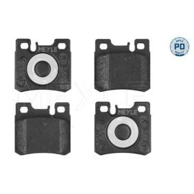 Bremsbeläge 025 211 9715/PD für MERCEDES-BENZ