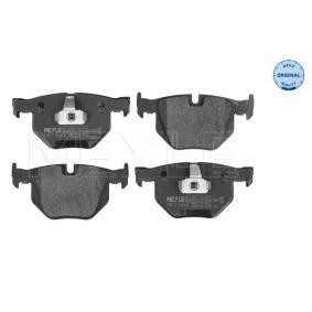 MEYLE 025 212 8217 Bromsbelägg BMW X6 (F16, F86) 2.0 245 hk Bensinmotor