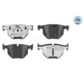 MEYLE 025 212 8217/PD Bromsbelägg BMW X6 (F16, F86) 2.0 245 hk Bensinmotor