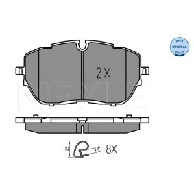 Köp Bromsbelägg av MEYLE 025 231 1218 till det låga priset 454,28&nbsp;kr