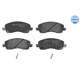 Köp Bromsbelägg av MEYLE 025 235 8416/W till det låga priset 390,67&nbsp;kr