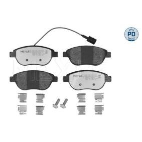 Bremsbeläge 025 237 0919/PD für LANCIA