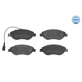 Köp Bromsbelägg av MEYLE 025 237 1119 till det låga priset 402,66&nbsp;kr
