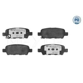 Bremsbeläge 025 238 7114/PD für X-TRAIL (T31) für CHF 26.27