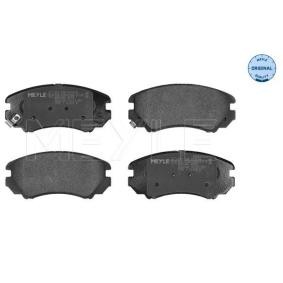 Köp Bromsbelägg av MEYLE 025 238 9116/W till det låga priset 426,98&nbsp;kr