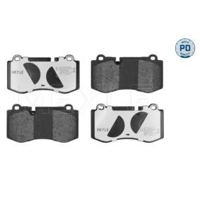 Bremsbeläge 025 239 6018/PD für MERCEDES-BENZ