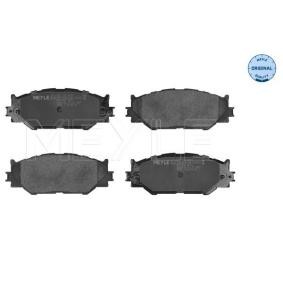 Köp Bromsbelägg av MEYLE 025 239 8317 till det låga priset 422,81&nbsp;kr