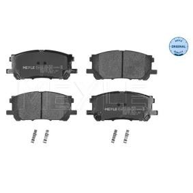 Köp Bromsbelägg av MEYLE 025 239 8916 till det låga priset 442,09&nbsp;kr