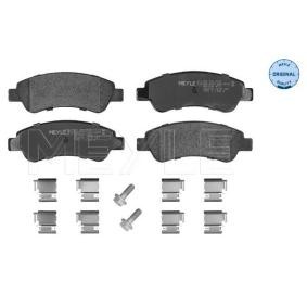 Köp Bromsbelägg av MEYLE 025 244 6519 till det låga priset 454,56&nbsp;kr
