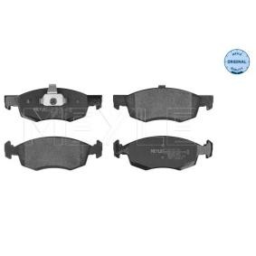 Bremsbeläge 025 246 7318 für DACIA