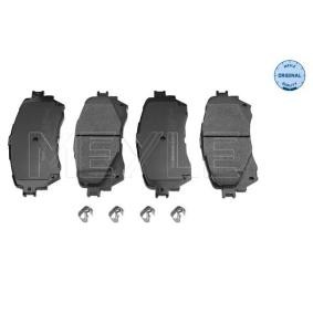 Bremsbeläge 025 257 2516 für MAZDA