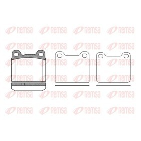 KAWE 0257 20 Bremsbeläge VOLVO 850 Kombi (855) 2.0 126 PS Otto