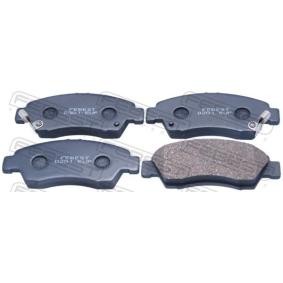 Comprar Juego de pastillas de freno de FEBEST 0301-EUF a bajo precio de 17,33&nbsp;&euro;