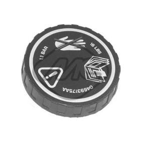 Verschlußdeckel, Kühlmittelbehälter für CHRYSLER von Metalcaucho