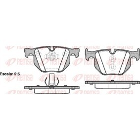 KAWE 0381 61 Bromsbelägg BMW X6 (F16, F86) 2.0 245 hk Bensinmotor