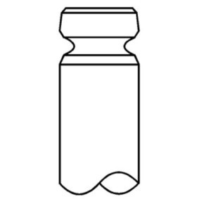 MAHLE 039 VA 31967 000 Auslaßventil TOYOTA AYGO