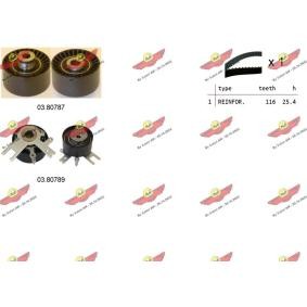 AUTOKIT 04.5117 Zahnriemensatz CITROËN C5 III Kombi (RW_) 2.0 136 PS Diesel