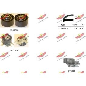 AUTOKIT 04.5276PA2 Zahnriemensatz CITROËN C5 III Kombi (RW_) 2.0 136 PS Diesel
