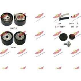 AUTOKIT 04.5336 Zahnriemensatz RENAULT LAGUNA 1 (B56, 556) 1.6 107 PS Otto