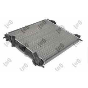 ABAKUS 042-017-0006 Kühler DACIA LOGAN (LS_)