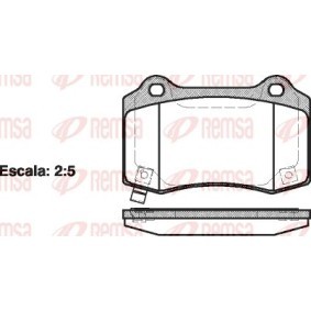 Kjøp Bremseklosser av KAWE 0434 54 til den lave prisen 946,38&nbsp;kr
