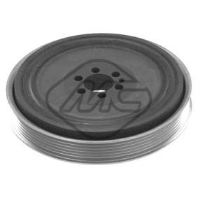 Metalcaucho 04412 Riemenscheibe, Kurbelwelle ALFA ROMEO 159 Sportwagon (939) 2.4 200 PS Diesel