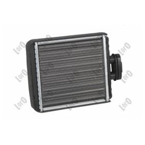 ABAKUS 048-015-0001 Radiatore riscaldamento SKODA ROOMSTER