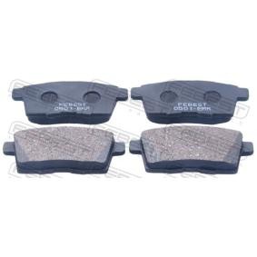 Bremsbeläge von FEBEST 0501-ERR