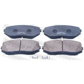 Bremsbeläge von FEBEST 0501-TBF