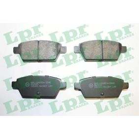 LPR 05P1807 Bremseklosser MAZDA 6 Station Wagon (GY) 2.3 162 hk Bensinmotor