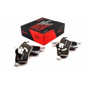 BREMBO 07.B314.26 Pastilha de travão de alto rendimento OPEL ASTRA G Cabriolet (F67)