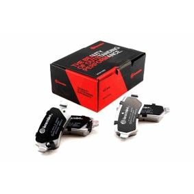 BREMBO 07.B315.21 Pastilha de travão de alto rendimento OPEL ASTRA G Cabriolet (F67)