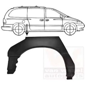VAN WEZEL 0732148 Sideplade CHRYSLER
