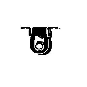 Auspuffhalter 09.10.87 für VW