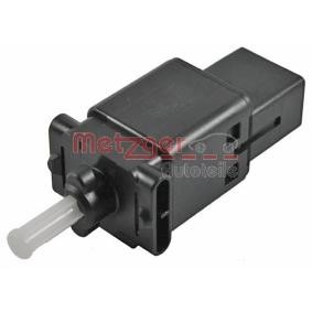 METZGER 0911132 Bremselysbryter MAZDA 6 Station Wagon (GY) 2.3 162 hk Bensinmotor