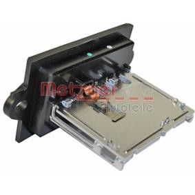 Acquista Resistenza ventola abitacolo da METZGER 0917269 a buon mercato per soli 36,92&nbsp;&euro;